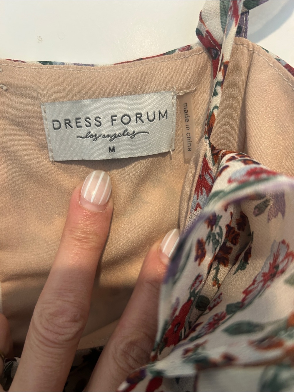 Dress Forum Los Angeles Midi Dress size Medium - Picture 3 of 6